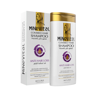 MiNeVital Covered Hair Shampoo – Anti Hair Loss